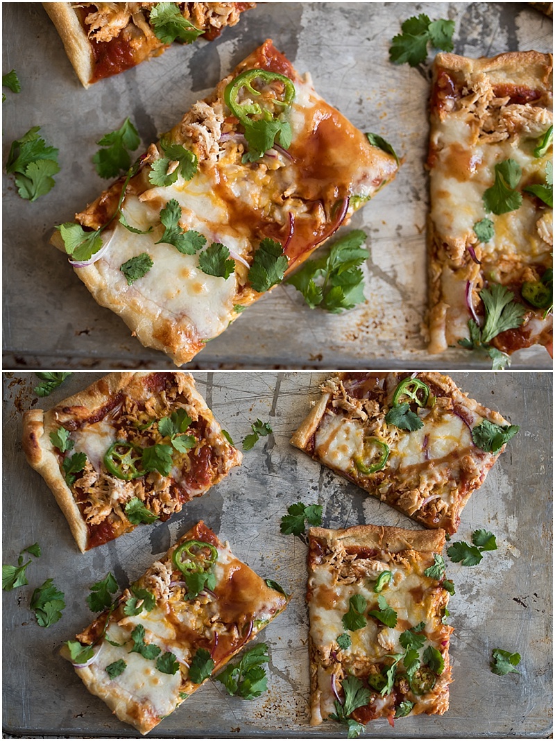 The BEST semi-homemade BBQ Chicken Pizza You have EVER had-- TheNewMrsAllen.com