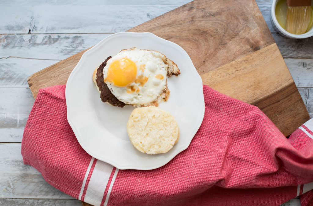 Honey Buttermilk Biscuits from Scratch | Firstandfull.com