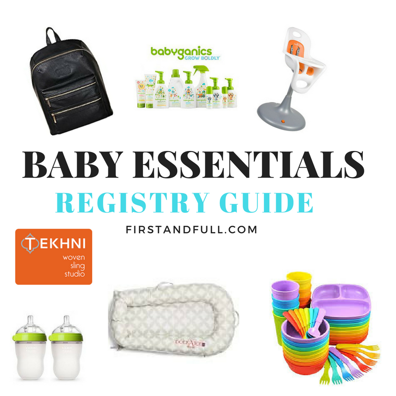 Registering for your baby can be intimidating. This complete registry guide is full of solid suggestions and reasons WHY I recommend each baby product.