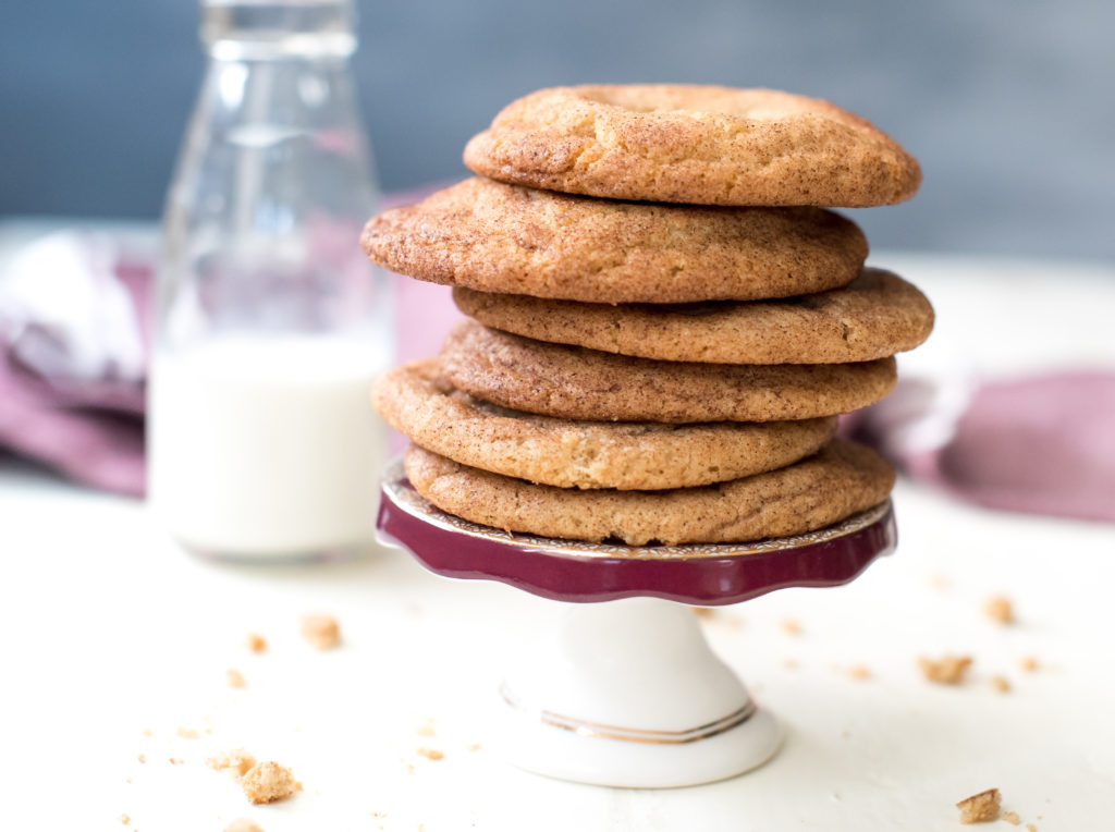 Delicious chewy snickerdoodle cookies rolled in cinnamon sugar and baked to perfection. The only snickerdoodle recipe you will EVER need.