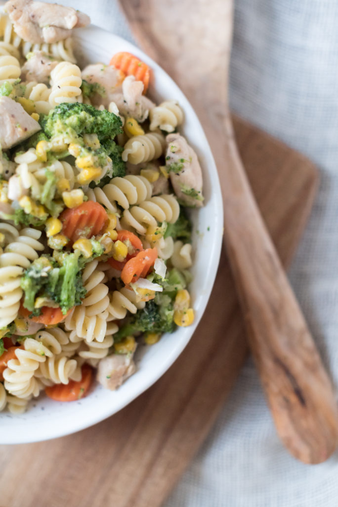 Voila Garlic Chicken Pasta7617 First and Full