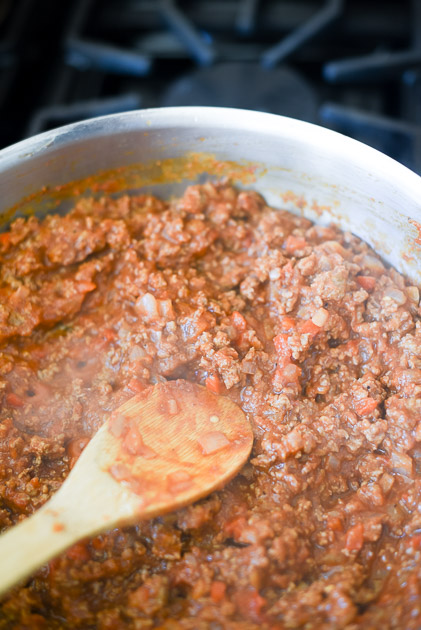 Whole30 Sloppy Joe Sweet Potato Fries