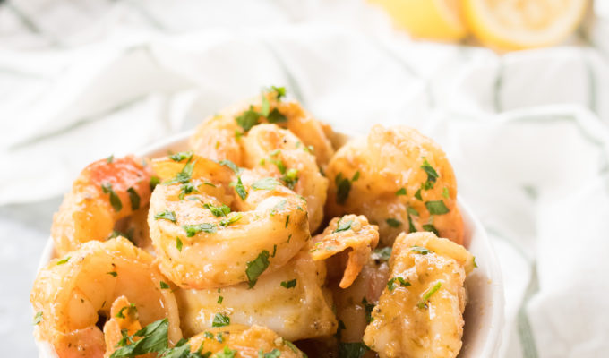 Lemon and Garlic Butter Shrimp (Whole30)